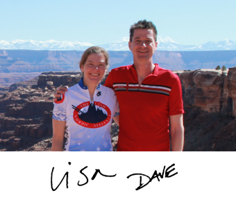 Mountain Biking on the White Rim Trail near Moab, Utah