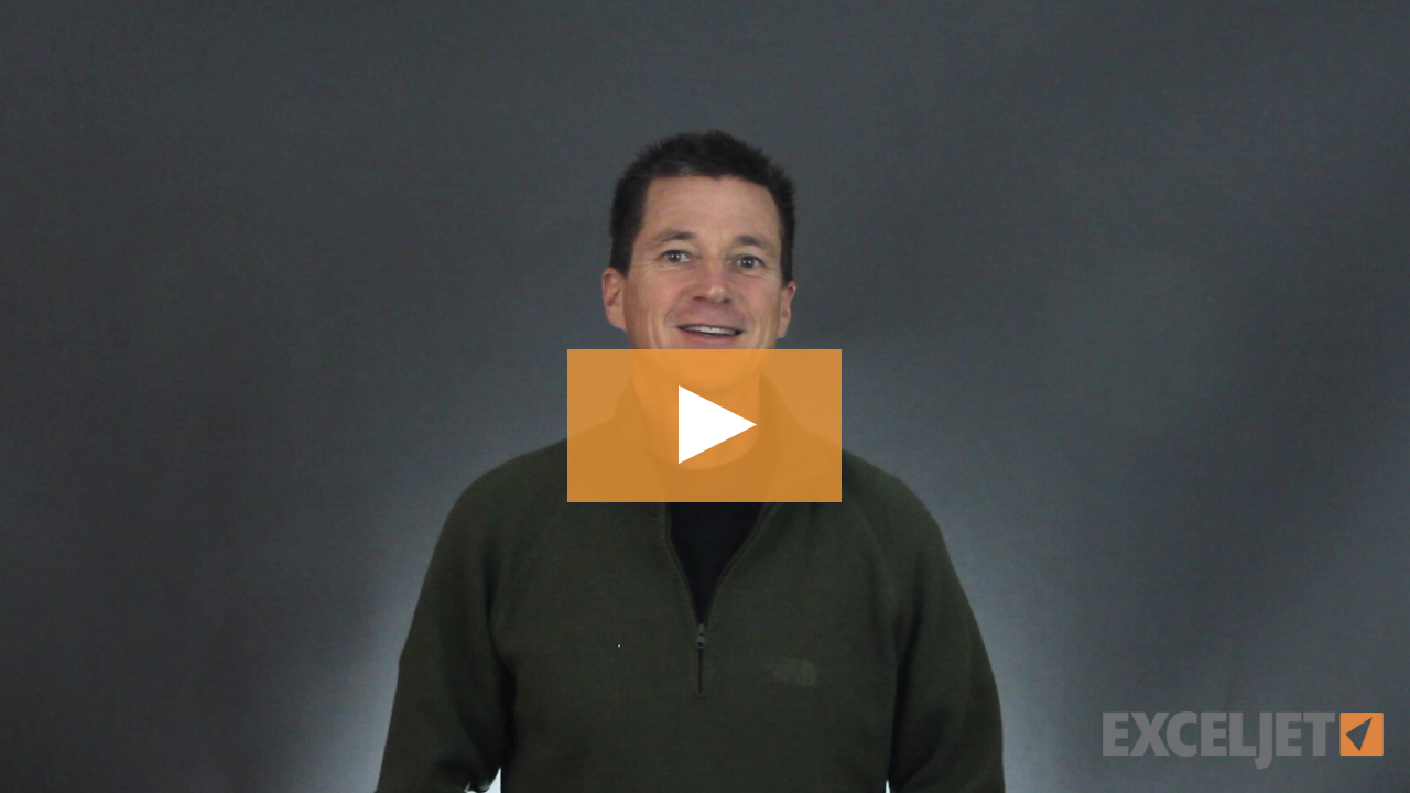 23 Excel formula tips (video) | Exceljet